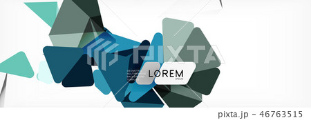Science background. Abstract triangle pattern. Vector abstract geometric template Science background. Abstract triangle pattern. Vector abstract geometric template 46763515