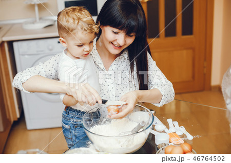 mother with son mother with son 46764502