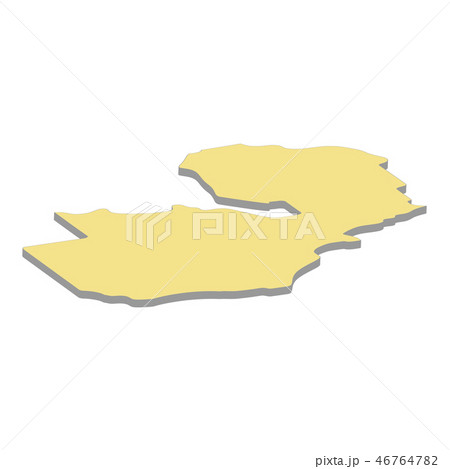 map of Zambia 46764782