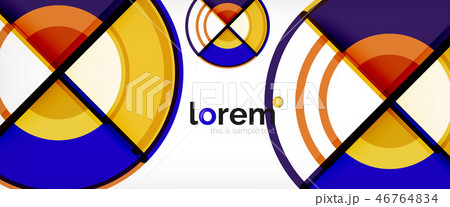 Modern geometric abstract background Modern geometric abstract background 46764834