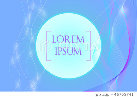 Abstract violet background with lines with a circular inscription. Abstract violet background with lines with a circular inscription. 46765741