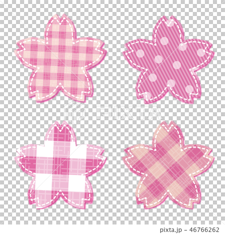 一套4種櫻桃材料與各種模式 46766262