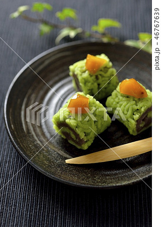 村雨　和菓子／japanese confectionery 46767639