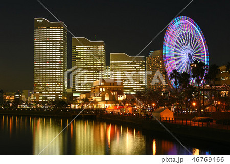 横浜みなとみらい全館ライトアップ 横浜みなとみらい全館ライトアップ 46769466