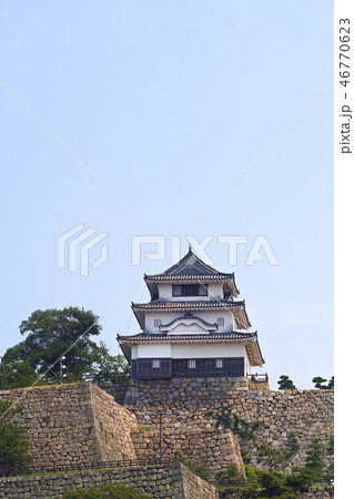 【日本100名城・重要文化財】丸亀城 コピースペース 46770623