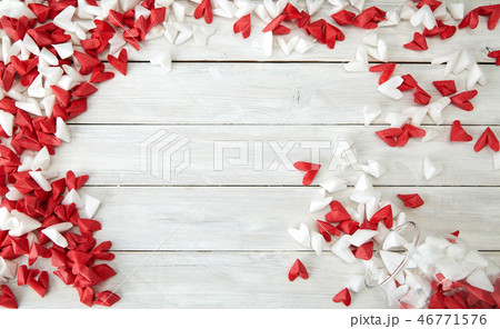 Valentine's Day symbolizing love paper heart  46771576