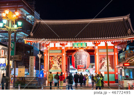 《東京都》雷門・浅草 《東京都》雷門・浅草 46772495