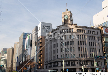 銀座　旧服部時計店 46773165