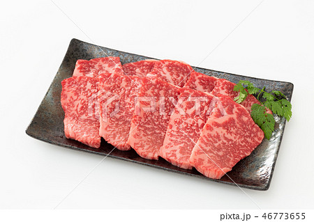 牛モモ肉　焼肉用 46773655