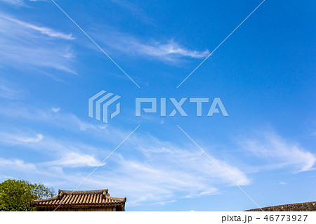 沖縄 夏の青空 沖縄 夏の青空 46773927