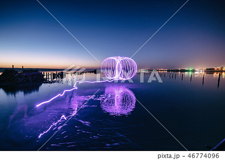 Amazing fireshow performance 46774096