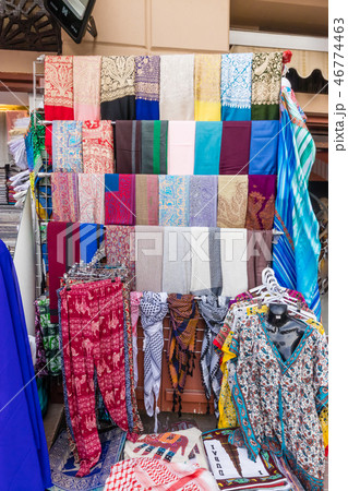 Dubai souks and its colours from goods Dubai souks and its colours from goods 46774463