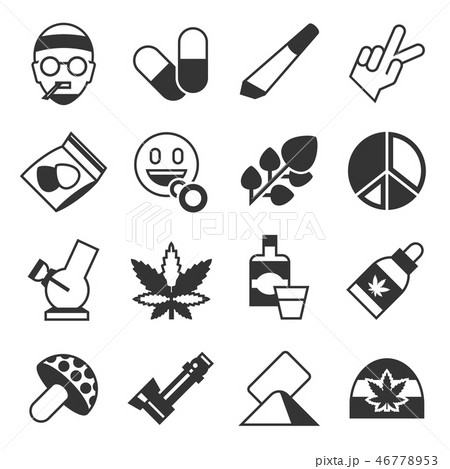 Digital vector cannabis healthy medicine Digital vector cannabis healthy medicine 46778953