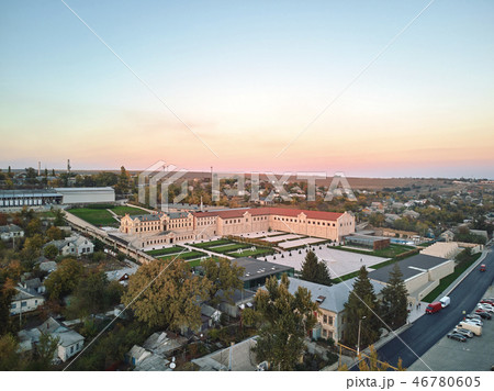 Aerial photo of Mimi Castle at sunset 46780605