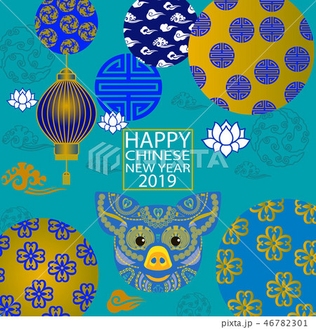 2019 Chinese New Year Paper Cutting 46782301