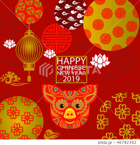 2019 Chinese New Year Paper Cutting 46782302