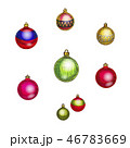 Set of Christmas and New Year decorations isolated 46783669