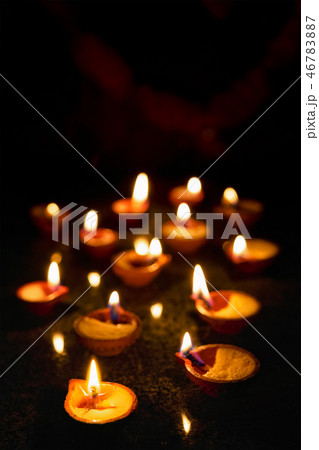 Diwali lights, India Diwali lights, India 46783887