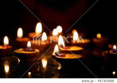 Diwali lights, India 46783888