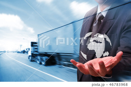 import-export  logistic shipping business 46783968