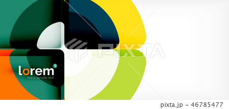 Circle abstract background 46785477