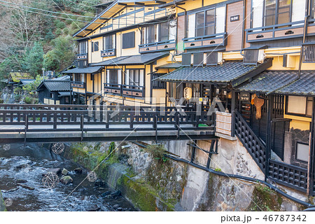 初冬の黒川温泉 初冬の黒川温泉 46787342