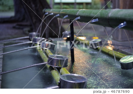 手水舎の風景 46787690