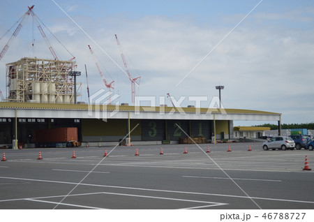 茨城県、常陸那珂港の倉庫 茨城県、常陸那珂港の倉庫 46788727