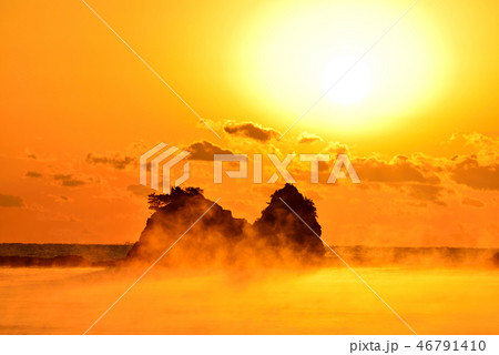 田原海岸の海霧 46791410