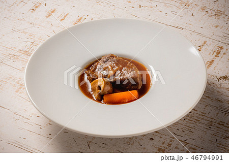 ビーフシチュー　Home-made beef stew 46794991