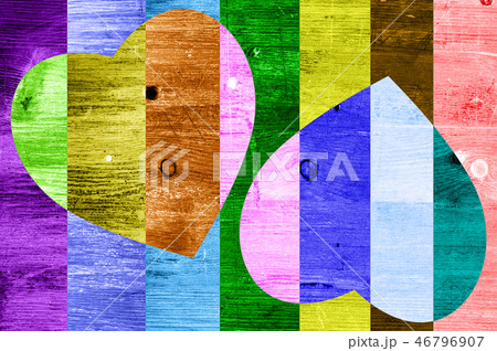 Painted wood board texture with grunge pattern. 46796907