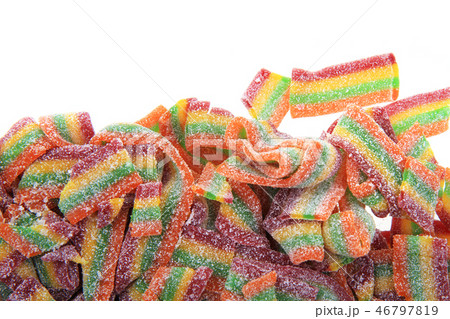 candy color sugar bands 46797819