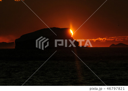 Sunset over the Weddell Sea 46797821