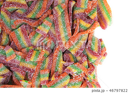 candy color sugar bands 46797822