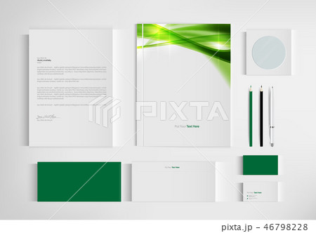 Set of office documents for business. 46798228