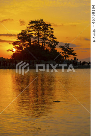 夕焼け 太陽 韓国 46799194