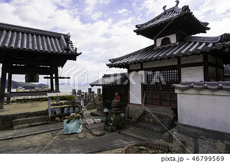 鞆の浦 古寺めぐり 医王寺 鐘楼 愛宕大権現 鞆の浦 古寺めぐり 医王寺 鐘楼 愛宕大権現 46799569