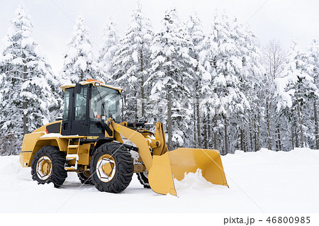ホイールローダー　除雪機 46800985