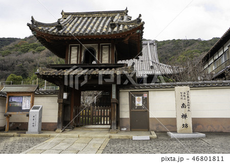 鞆の浦　古寺めぐり　南禅坊　鐘楼門 46801811