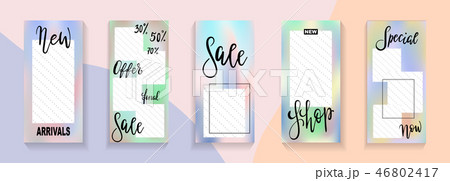 Editable story template. Sale. Editable story template. Sale. 46802417