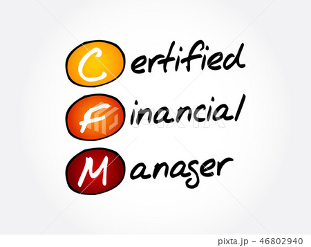 CFM  Certified Financial Manager acronym 46802940