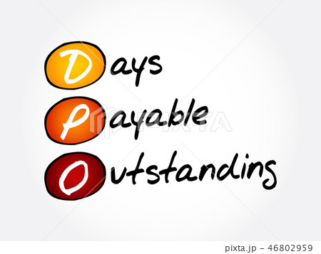DPO - Days Payable Outstanding acronym 46802959