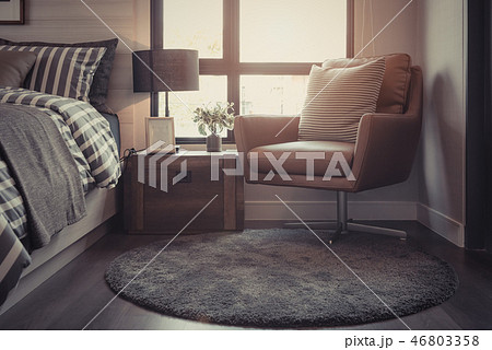 modern bedroom 46803358