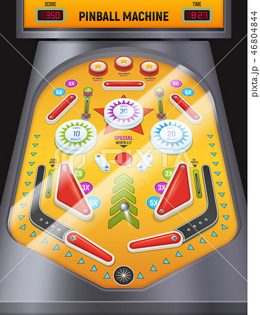 Pinball Machine Composition 46804844