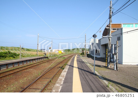 釧網本線・浜小清水駅構内 46805251