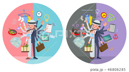 flat type Arab men_mulch task switch flat type Arab men_mulch task switch 46806285