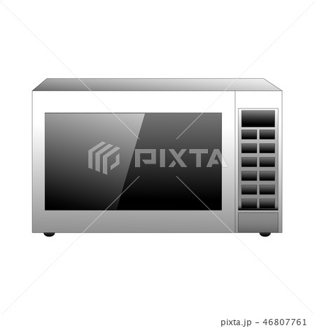 Vector microwave on a white background Vector microwave on a white background 46807761