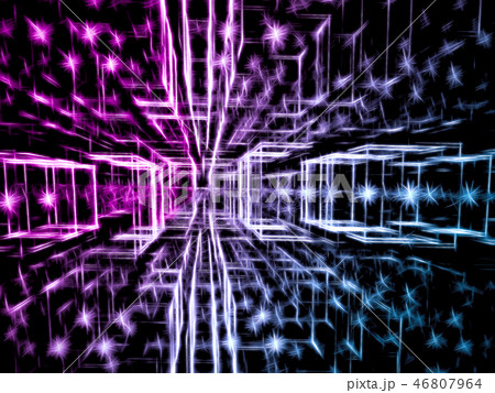 Glowing in dark perspective background Glowing in dark perspective background 46807964