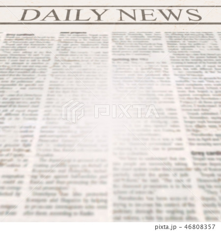 Daily news newspaper with headline and old text 46808357