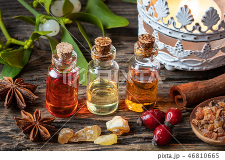 Christmas collection of essential oils Christmas collection of essential oils 46810665